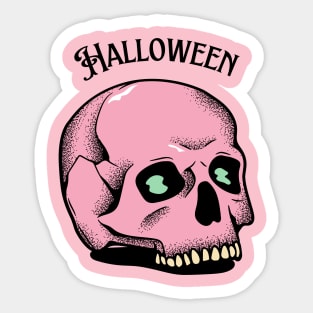 halloween skull Sticker